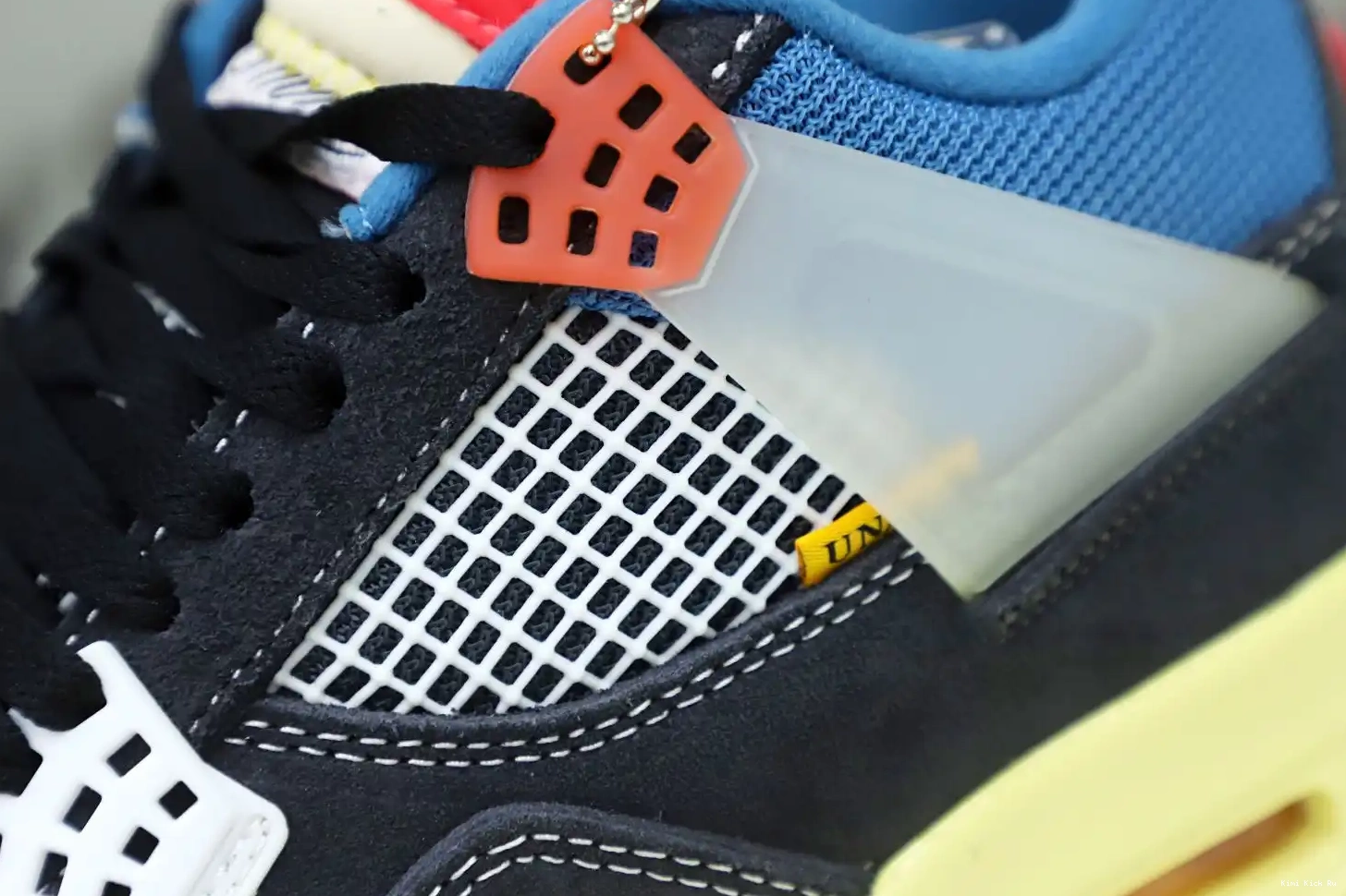 LA UNION RETRO AIR JORDAN X Kimikick 4 NOIR' 'OFF 0513